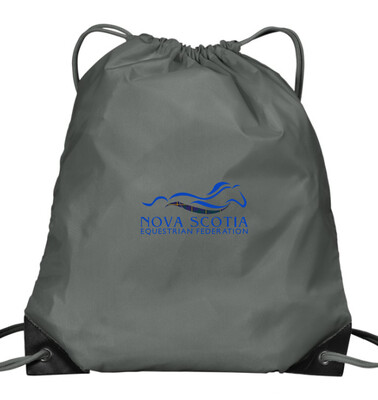 NSEF - Grey Cinch Bag
