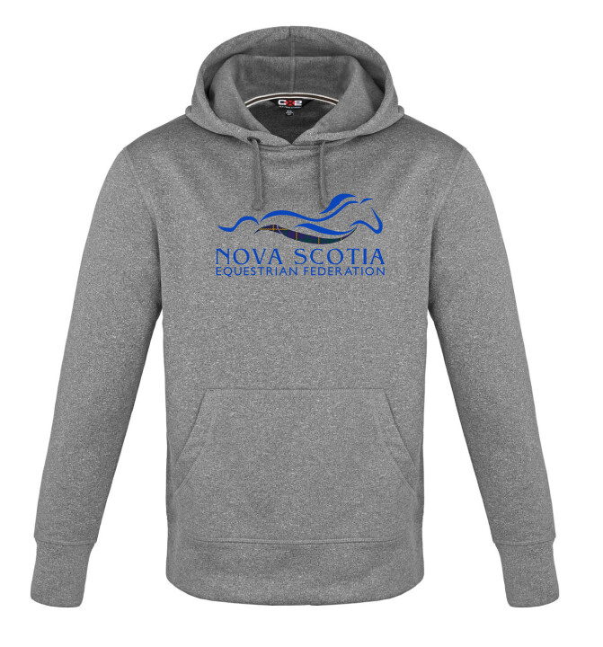 NSEF - Youth Grey Pull Over Hoodie (Full Chest Logo)