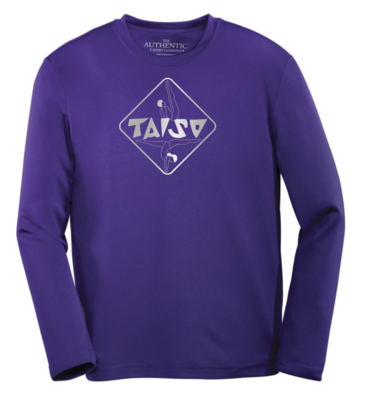 Taiso Gymnastics - Taiso Logo Long Sleeve Moist Wick Shirt