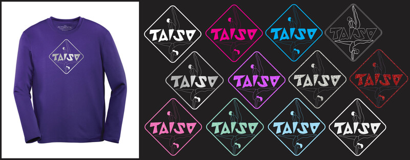 Taiso Gymnastics - Taiso Logo Long Sleeve Moist Wick Shirt
