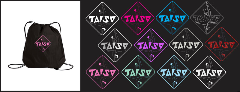 Taiso Gymnastics - Taiso Logo Cinch Bag