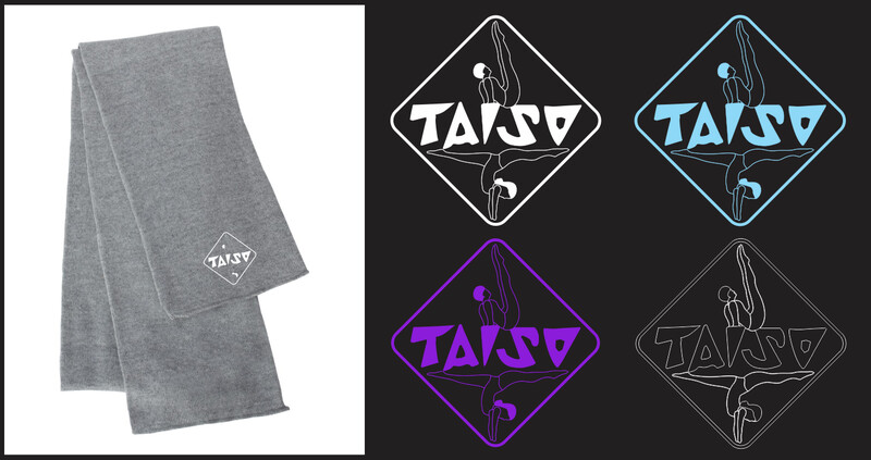 Taiso Gymnastics - Taiso Heather Grey Scarf