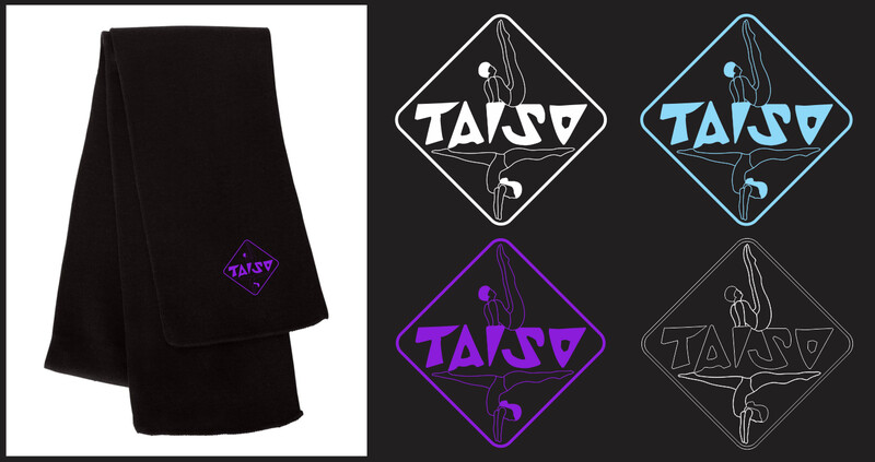 Taiso Gymnastics - Taiso Black Scarf