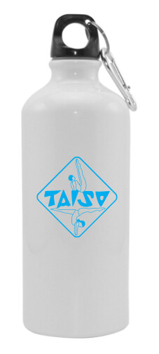 Taiso Gymnastics - Taiso Aluminum Water Bottle (Neon Blue Logo)