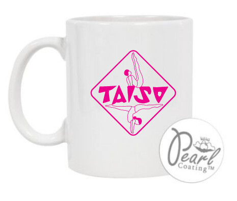 Taiso Gymnastics - Taiso Mug (Pink Logo)