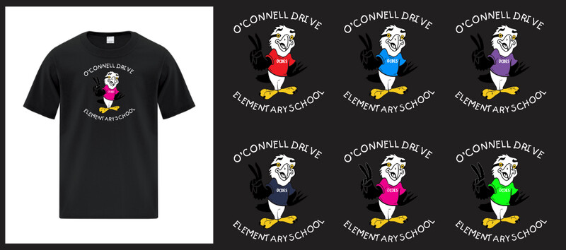 O'Connell Drive Elementary - O'Connell Drive Logo T-Shirt (White Writing)