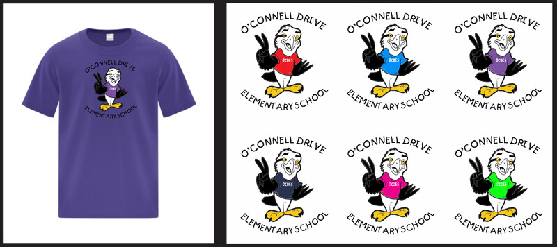 O'Connell Drive Elementary - O'Connell Drive Logo T-Shirt (Black Writing)