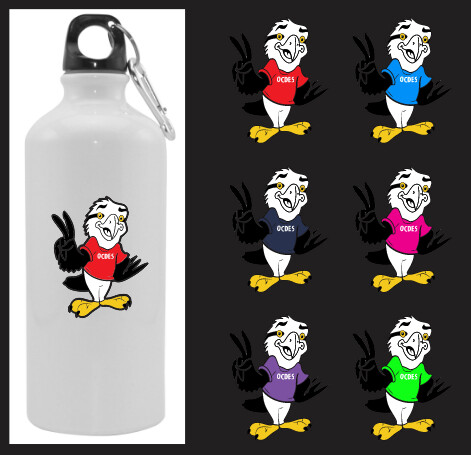 O'Connell Drive Elementary - OCDES Eagle Aluminum Water Bottle