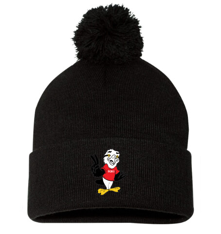 O&#39;Connell Drive Elementary - Black Eagle Pom-Pom Beanie