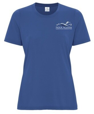 NSEF -  Ladies Royal Blue Pro Spun T-Shirt