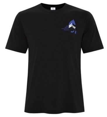 NSEF Athlete Performance Program -  Adult Black Pro Spun T-Shirt