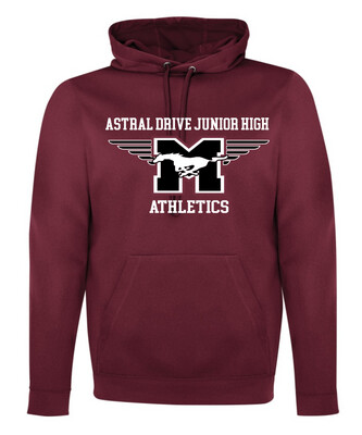 Astral Drive Junior High - Maroon ADJH Athletics Game Day Hoodie