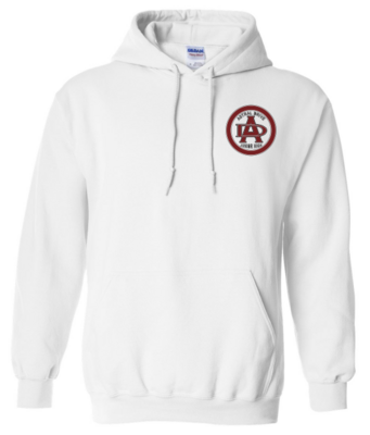 Astral Drive Junior High - White Astral Drive Logo Hoodie (Left Chest)