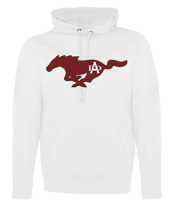Astral Drive Junior High - White AD Mustangs Game Day Hoodie