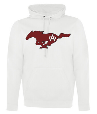 Astral Drive Junior High - White AD Mustangs Game Day Hoodie