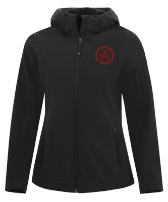 Astral Drive Junior High - Ladies Black Astral Drive Logo Soft Shell Jacket