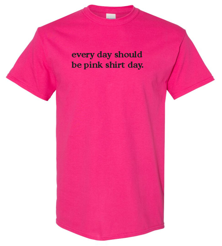 Titans Gymnastics & Trampoline - Pink Shirt Day Anti-Bullying T-Shirt