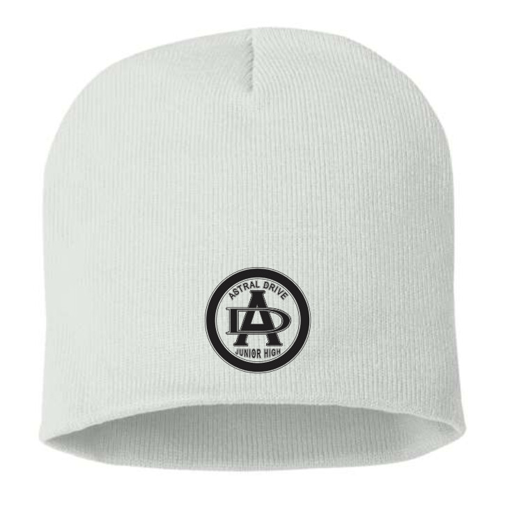 Astral Drive Junior High - White Astral Drive Logo Beanie