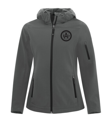 Astral Drive Junior High - Ladies Grey Astral Drive Staff Soft Shell Jacket