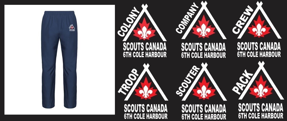 6th Cole Harbour Scouts - Men's Track Pants