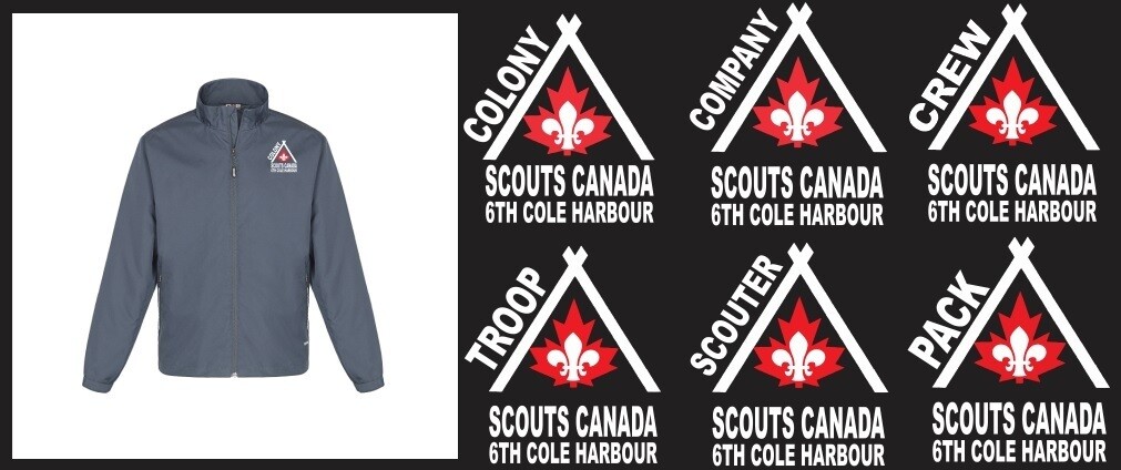 6th Cole Harbour Scouts - Youth Track Jacket