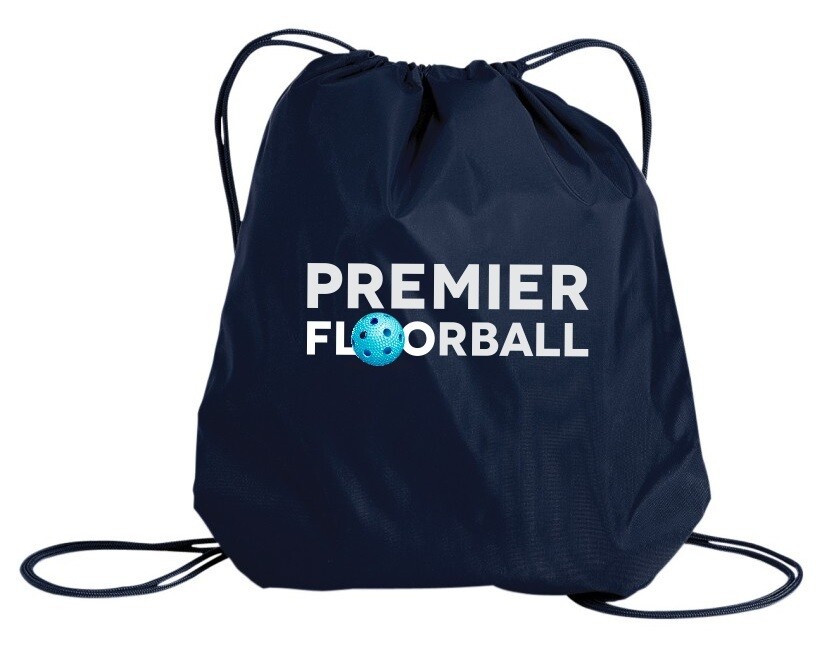 Premier Floorball - Navy Cinch Bag