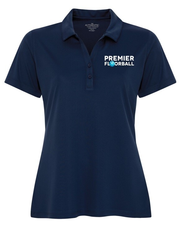 Premier Floorball - Ladies Navy Pro Team Sport Shirt
