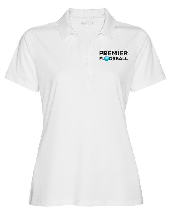 Premier Floorball - Ladies White Pro Team Sport Shirt
