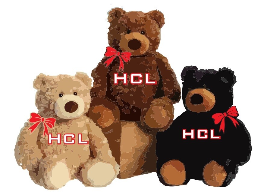 HCL - 12" Holiday Bears