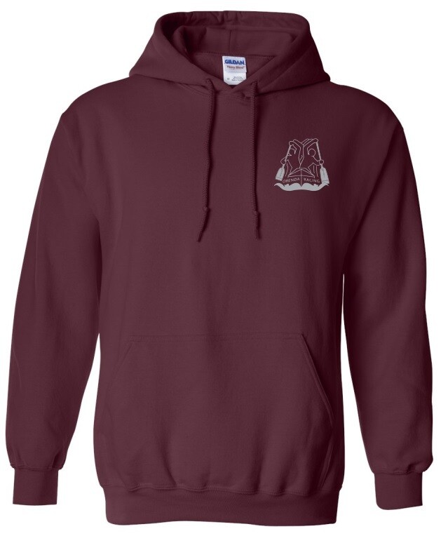 Orenda Canoe Club - Maroon Orenda Logo Hoodie