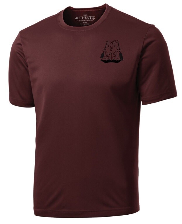 Orenda Canoe Club - Maroon Short Sleeve Moist Wick