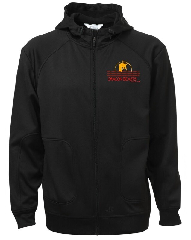 Beast Pro Shop - Black PTECH Fleece Zip Hoodie