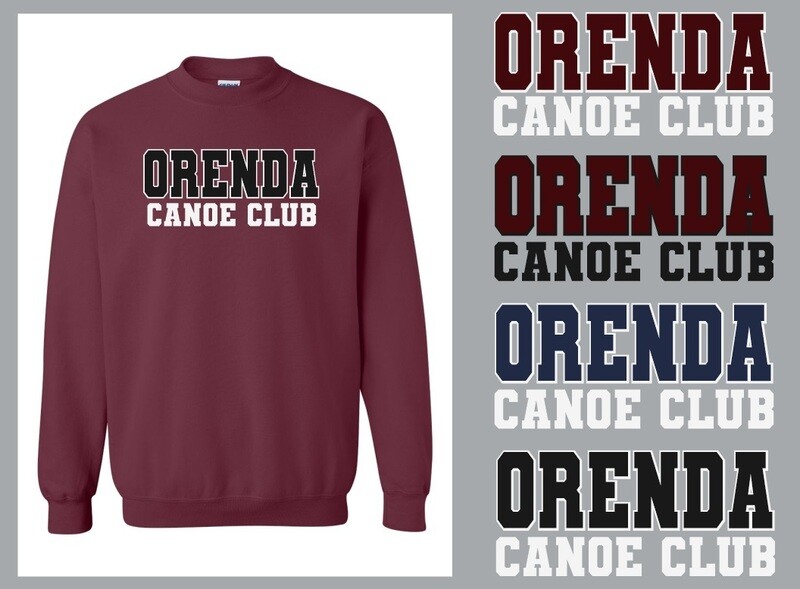 Orenda Canoe Club - Maroon Orenda Canoe Club Crewneck