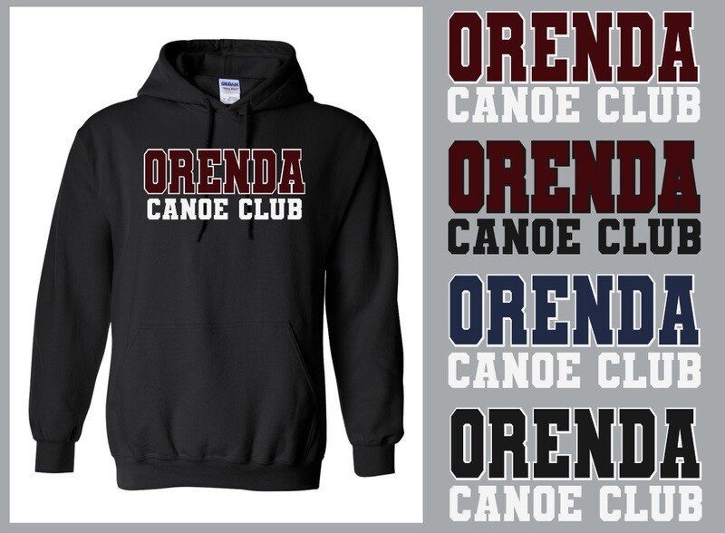 Orenda Canoe Club - Black Orenda Canoe Club Hoodie