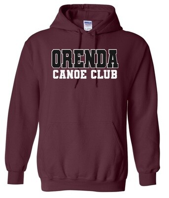 Orenda Canoe Club - Maroon Orenda Canoe Club Hoodie