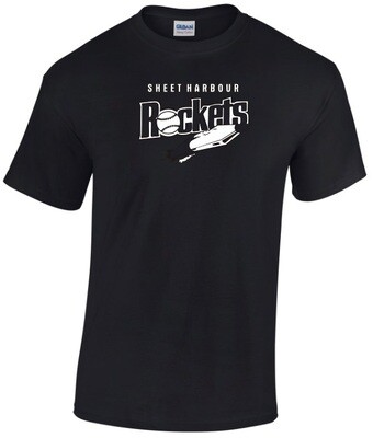 Sheet Harbour Rockets - Black T-Shirt