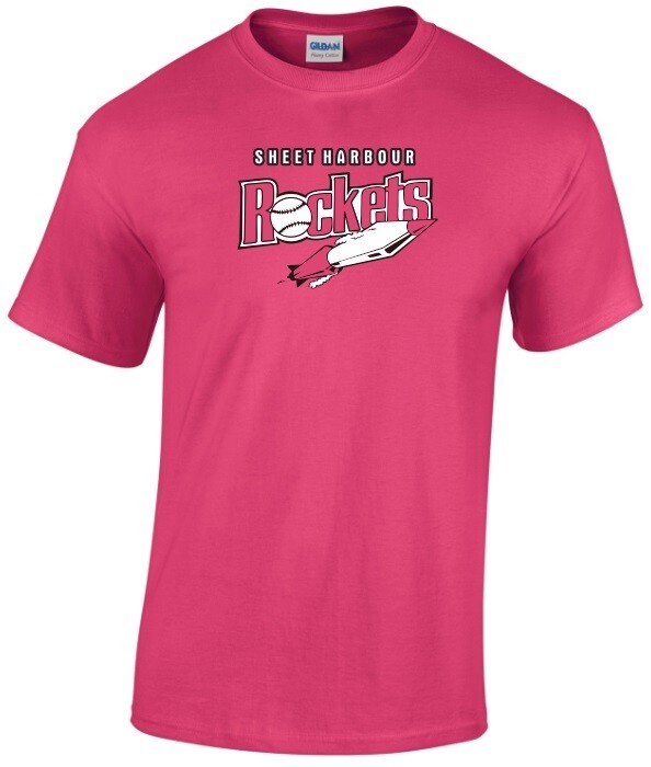 Sheet Harbour Rockets - Pink T-Shirt