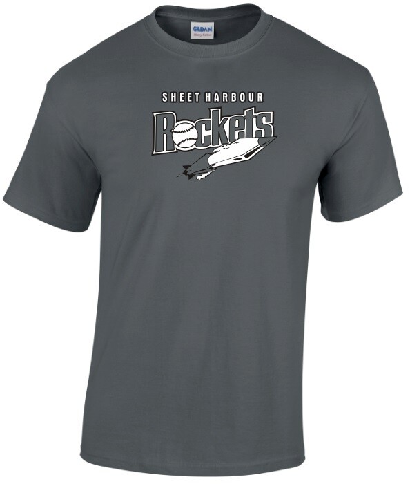 Sheet Harbour Rockets - Charcoal Grey T-Shirt