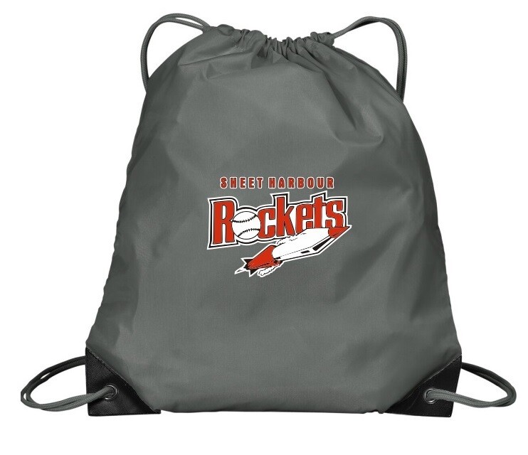 Sheet Harbour Rockets - Charcoal Grey Cinch Bag