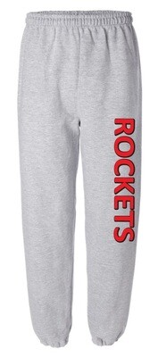 Sheet Harbour Rockets - Sport Grey Rockets Sweatpants (Down Leg)