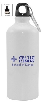 Celtic Element School of Dance - Aluminum Water Bottle (Royal Blue Logo)