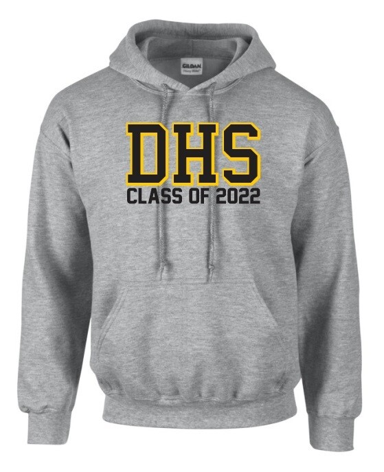 DHS -  Sport Grey DHS Class of 2022 Hoodie
