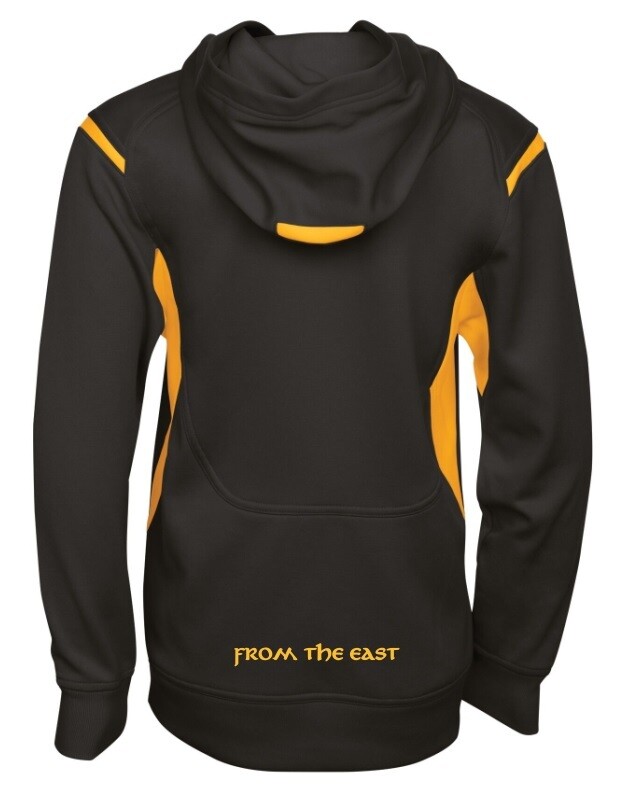 Beast Pro Shop - Black &amp; Yellow Fleece Pullover Hoodie