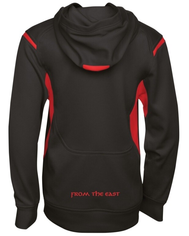 Beast Pro Shop - Black &amp; Red Fleece Pullover Hoodie