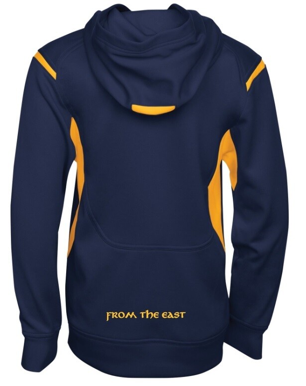 Beast Pro Shop - Navy &amp; Yellow Fleece Pullover Hoodie