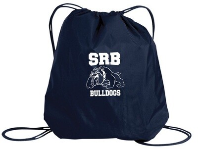 Sir Robert Borden Junior High - Navy Cinch Bag (White Logo)