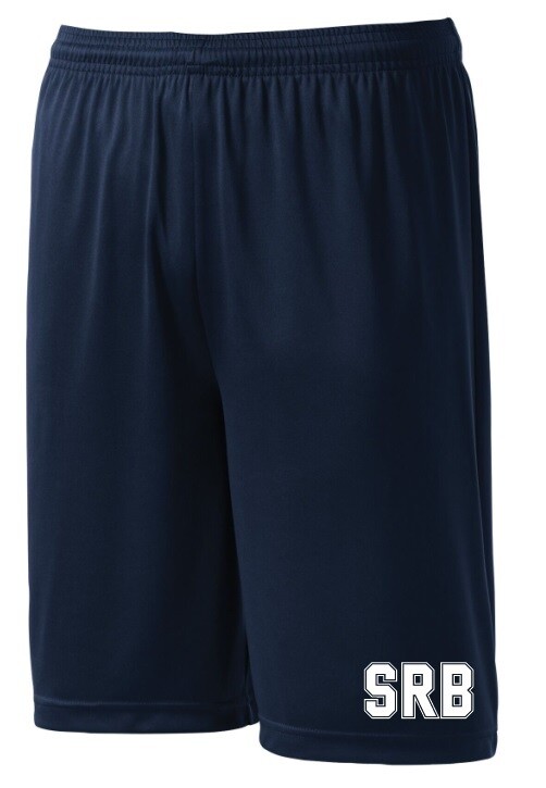 Sir Robert Borden Junior High - Navy Shorts (White Logo)