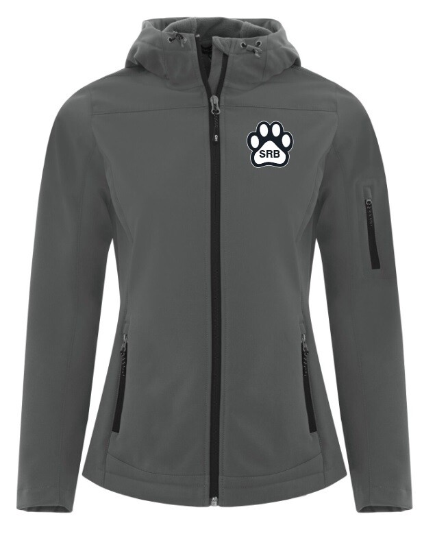 Sir Robert Borden Junior High - Ladies Coal Grey Soft Shell Jacket