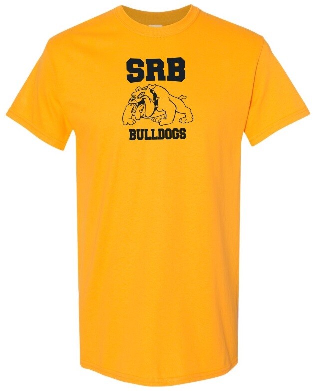 Sir Robert Borden Junior High - Yellow T-Shirt (Full Chest Logo)