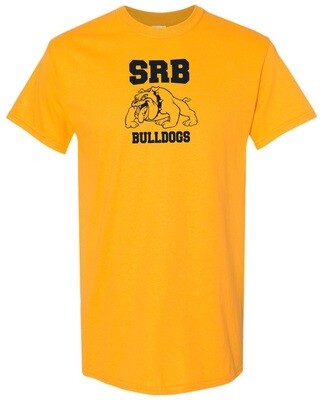 Sir Robert Borden Junior High - Yellow T-Shirt (Full Chest Logo)